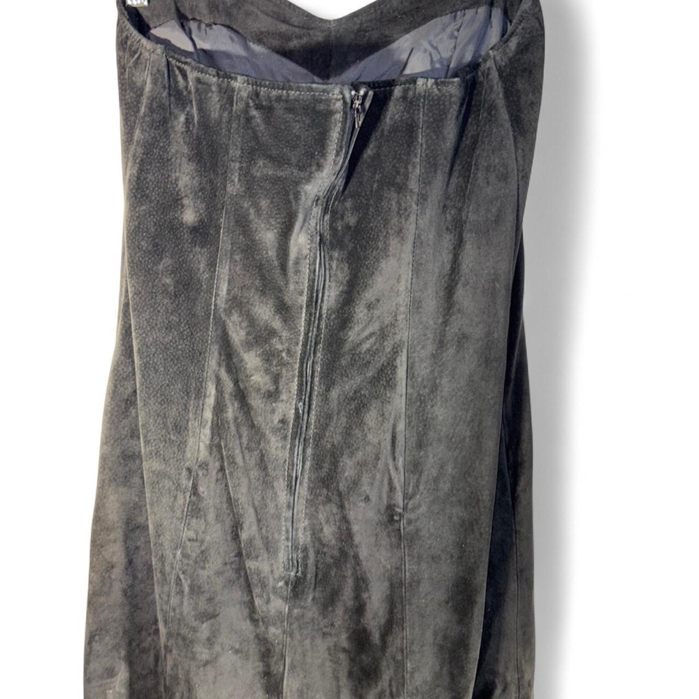 Wilsons Leather sweetheart dress vintage Rare M - Picture 3 of 11